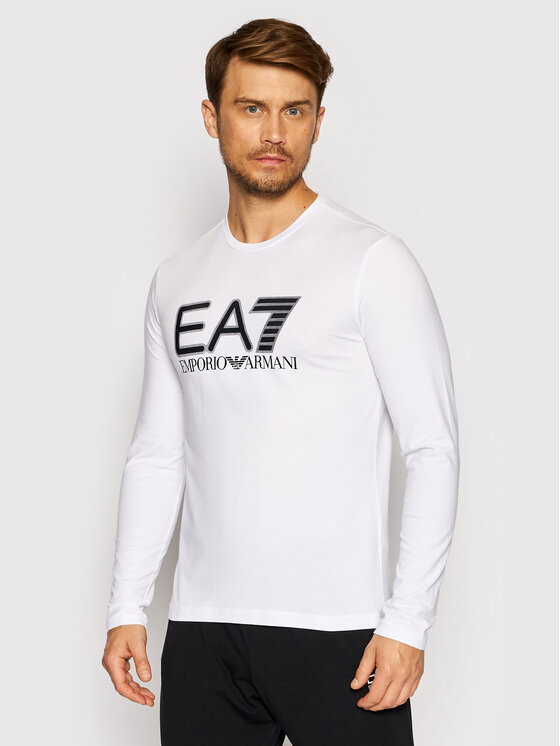 Longsleeve 6KPT64 PJ03Z 1100 Bianco Regular Fit