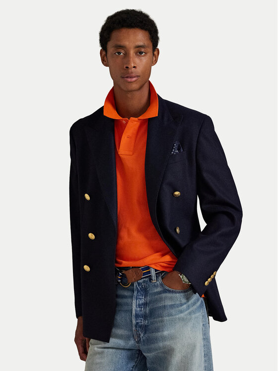 Polo Ralph Lauren Polo Ralph Lauren Polo marškinėliai 710782592024 Oranžinė Regular Fit