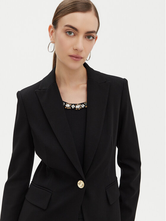 PINKO PINKO Sako Signum 100254 Černá Regular Fit