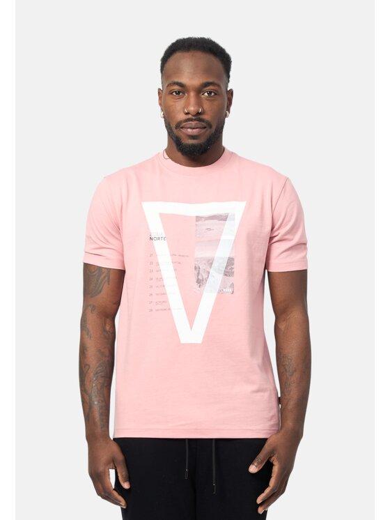 BOSS BOSS T-shirt q-roa-35438 Rosa Regular Fit