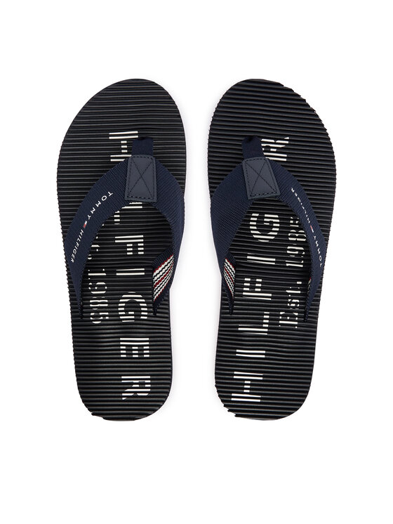 Tommy Hilfiger Tommy Hilfiger Σαγιονάρες Massage Beach Sandal FM0FM06006 Σκούρο μπλε
