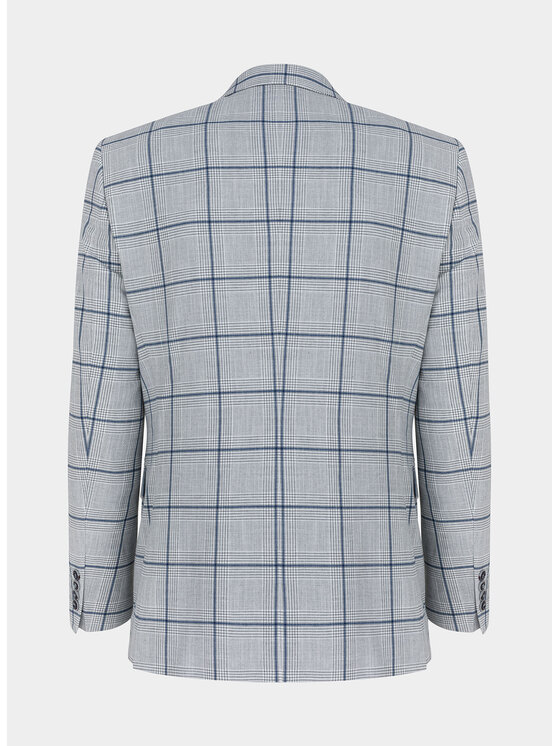 Pako Lorente Pako Lorente Marynarka P22SF-3G-010 Szary Slim Fit