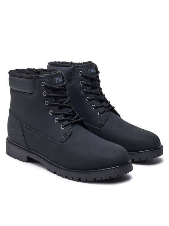 Mjuka Mjuka Schnürstiefeletten NWINN301C Schwarz
