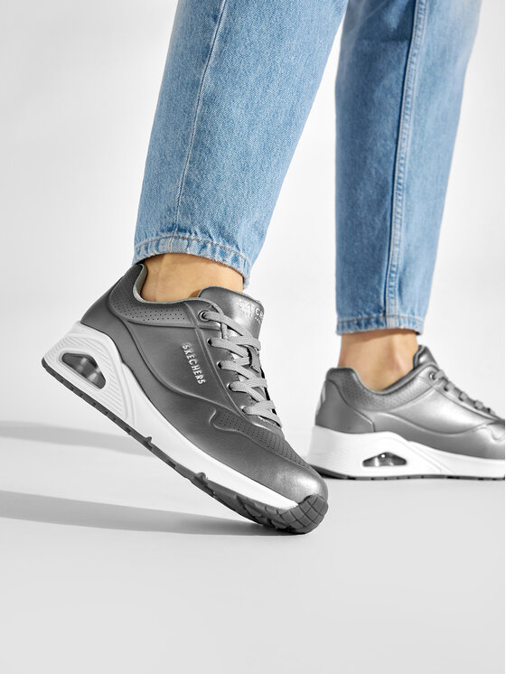 Skechers Skechers Laisvalaikio batai Rose Bold 73691/GUN Sidabrinė