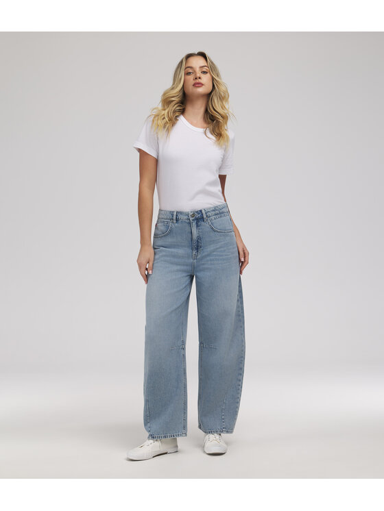 Lee Cooper Lee Cooper Jeansy JEANS D MARIA 3307 LIGHT WASH Niebieski Regular Fit