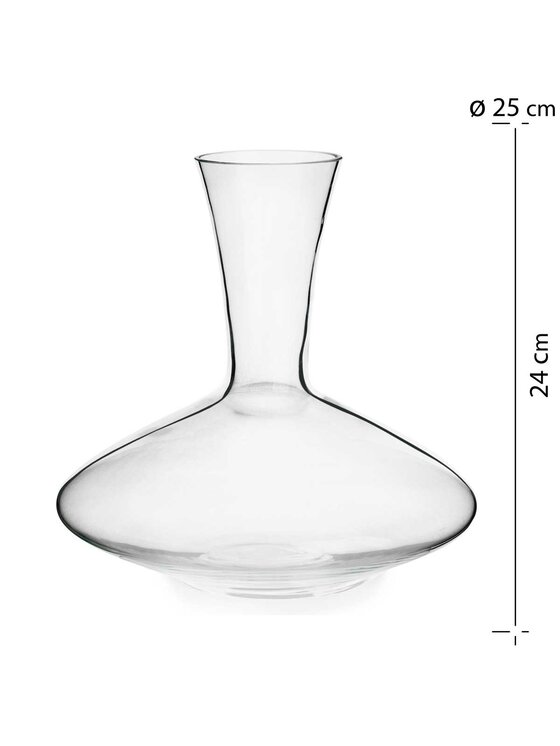 MIAhome MIAhome Karafka Dekanter do wina Ø 25 cm Przezroczysty
