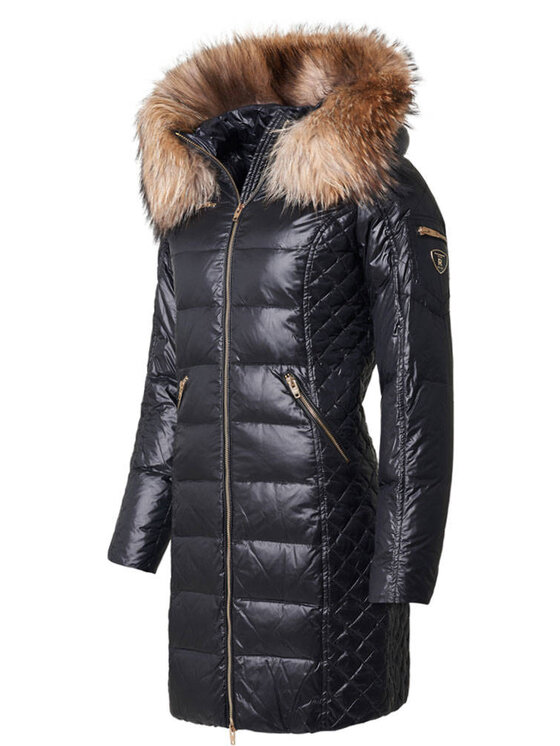 ROCKANDBLUE ROCKANDBLUE Vatovaná bunda 21454-96918999 Černá Slim Fit