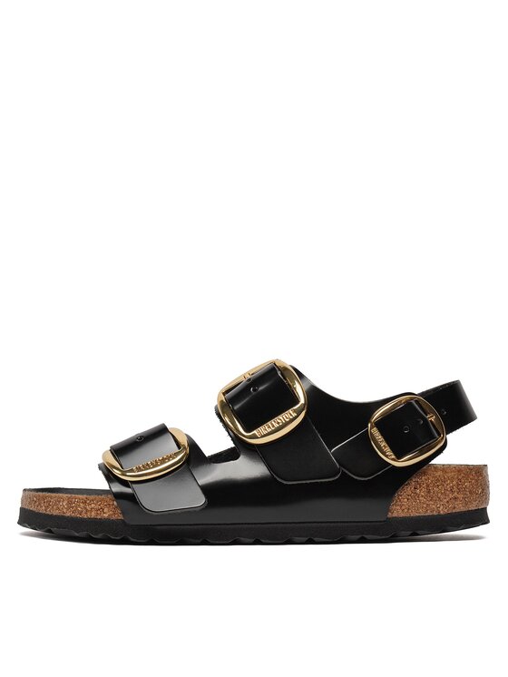 Birkenstock Birkenstock Sandali Milano Big Buckle 1024211 Črna