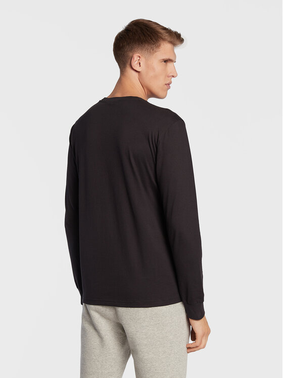 Longsleeve Crewneck 217868 Nero Regular Fit