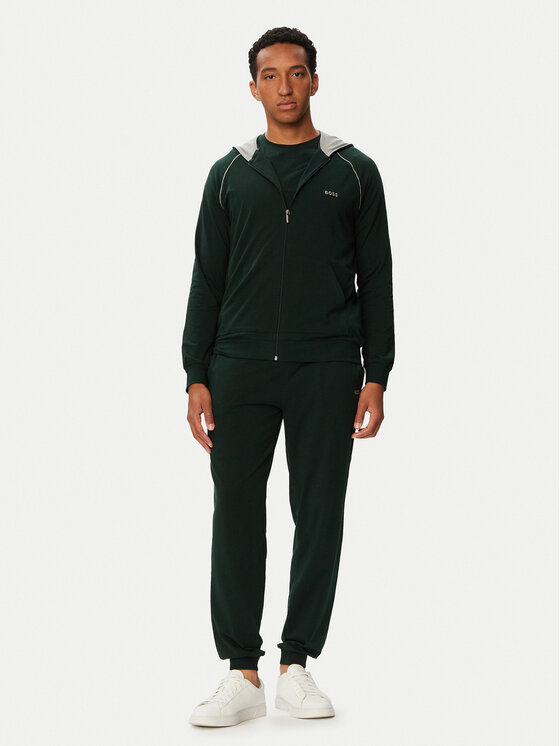 BOSS BOSS Sweatshirt Mix&Match 50515313 Dunkelgrün Regular Fit