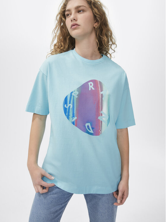 Sprandi Sprandi T-shirt SP22-TSD100 Plava Relaxed Fit