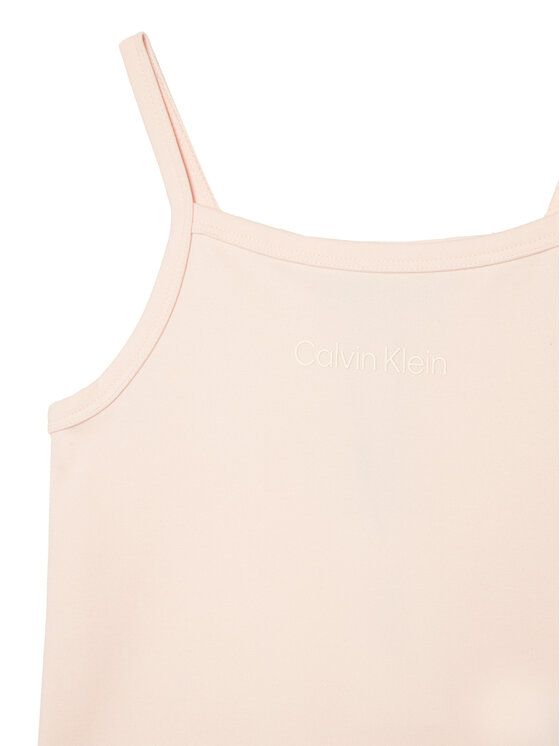 Calvin Klein Jeans Calvin Klein Jeans Top LVCKSJB12G Różowy jasny Slim Fit