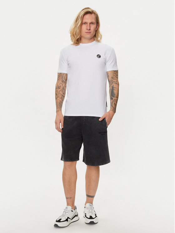 Just Cavalli Just Cavalli T-Shirt 76OAHE12 Weiß Regular Fit