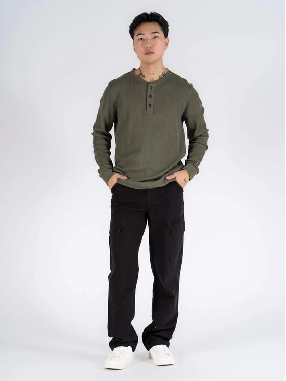 Marcus Marcus Pantaloni di tessuto Gerry Cargo Nero Cargo Fit