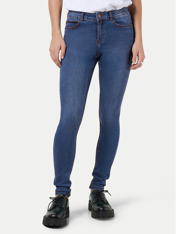 Noisy May Džínsy Billie 27024945 Modrá Skinny Fit