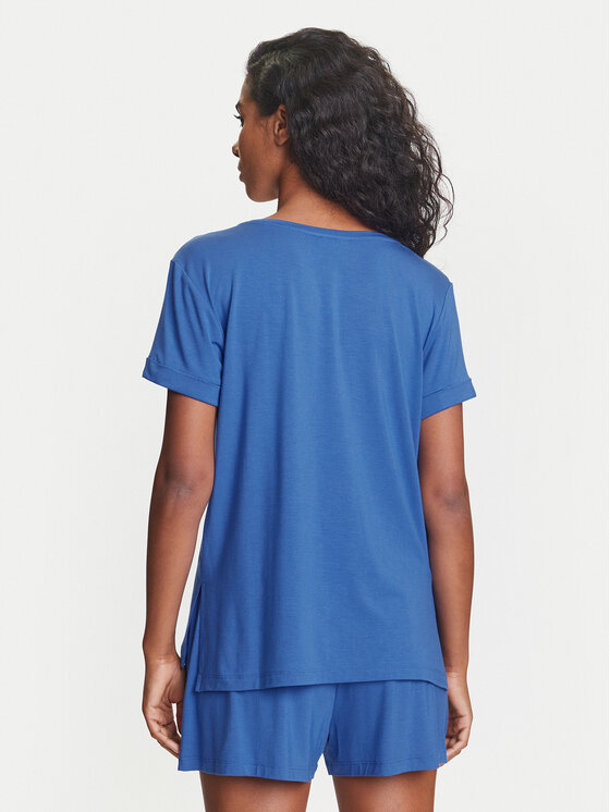 Emporio Armani Emporio Armani Tricou EW000780 AF12192 UA012 Albastru Regular Fit