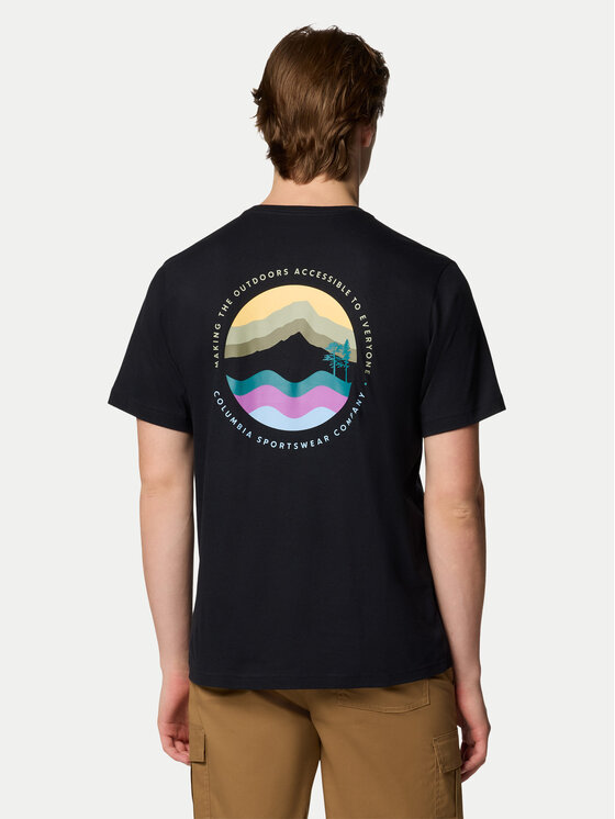 Columbia Columbia T-Shirt Kettle River™ 2120411 Μαύρο Regular Fit