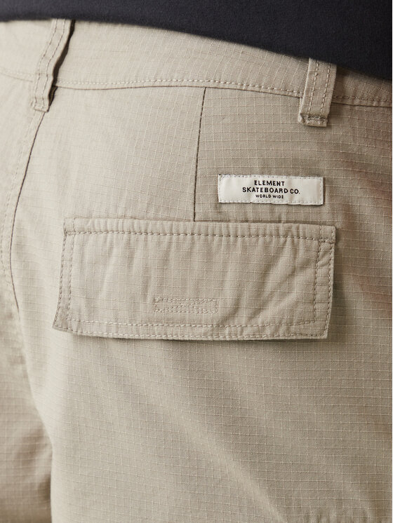 Element Element Шорти от плат Legion 21" ELYWS00137 Бежов Relaxed Fit