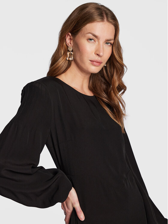 MVP Wardrobe MVP Wardrobe Φόρεμα κοκτέιλ MVPI2AB031.0CP0035 Μαύρο Regular Fit