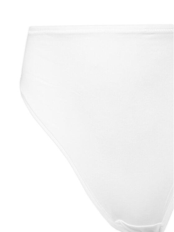 Hunkemöller Hunkemöller Klasikinės kelnaitės aukštu juosmeniu 302036 Balta
