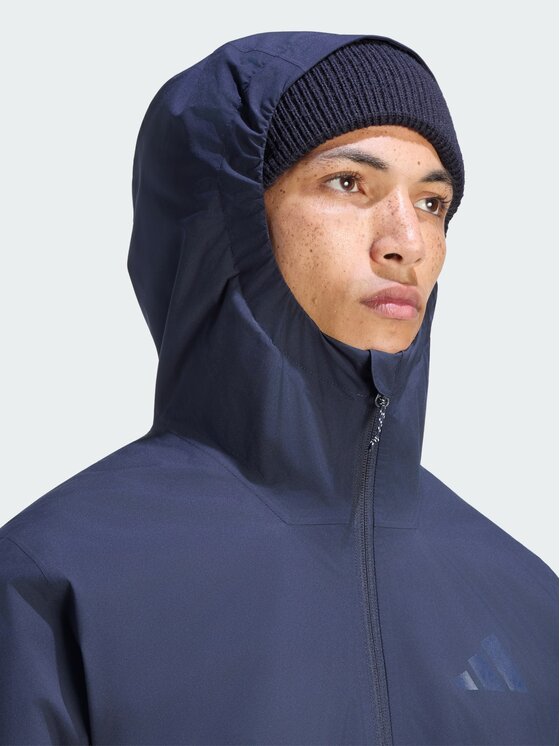 adidas adidas Kurtka outdoor 169317 Niebieski jasny Regular Fit