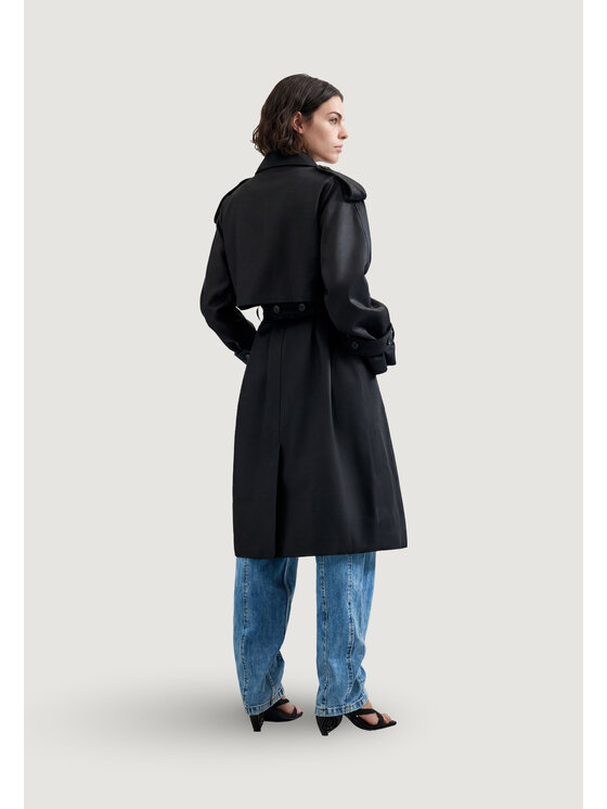 Desigual Desigual Trench CHAQ_HYBRIDTRENCH Nero Classic Fit