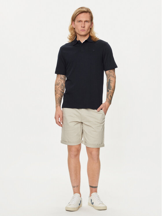 Solid Solid Шорти от плат Rockcliffe 21200395 Сив Regular Fit