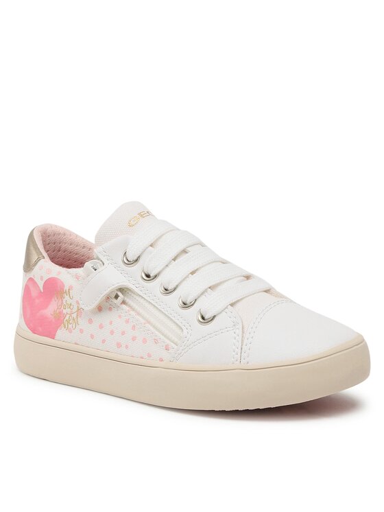Baskets Geox Modèle B Gisli Girl Couleur Blanc GEOX