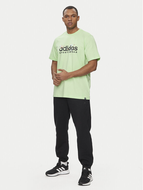 adidas T-Shirt Landscape IM8306 Grün Regular Fit | Modivo.de