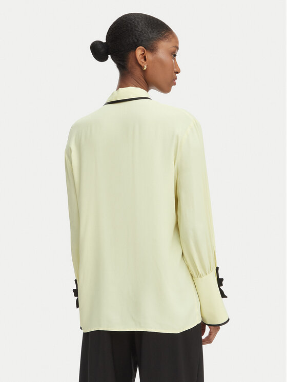 Simona Corsellini Simona Corsellini Camicia P26CPCA01301 Verde chiaro Regular Fit