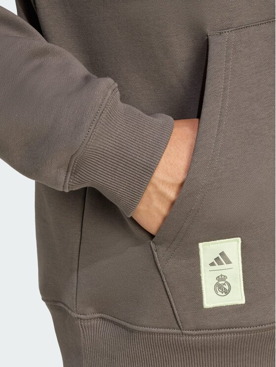 adidas adidas Bluza techniczna 161073 Szary Loose Fit