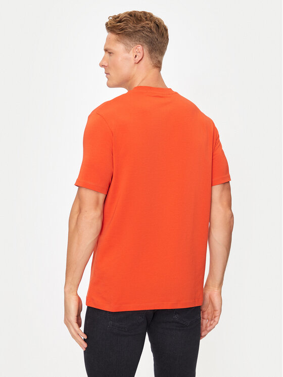 KARL LAGERFELD KARL LAGERFELD Marškinėliai 755027 544221 Oranžinė Regular Fit