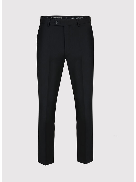 Pako Lorente Pako Lorente Spodnie garniturowe P22SF-6S-003 Czarny Slim Fit