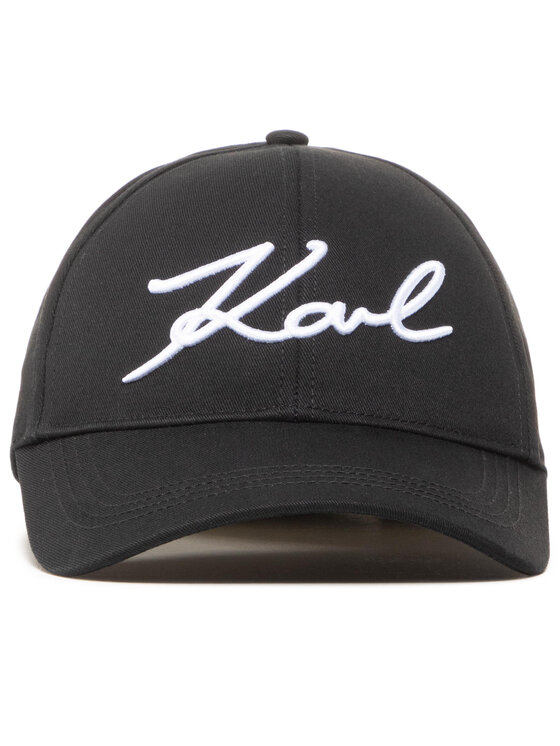 KARL LAGERFELD KARL LAGERFELD Καπέλο Jockey 205W3405 Μαύρο