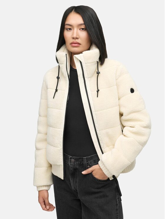 Navahoo Navahoo Kurtka zimowa Schneepuder Kremowy Regular Fit
