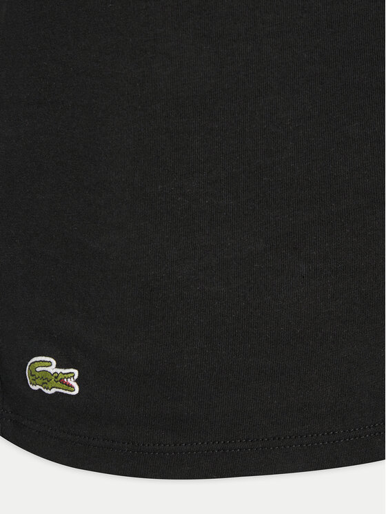 Lacoste Lacoste Set od 3 majice TH9008 Crna Slim Fit