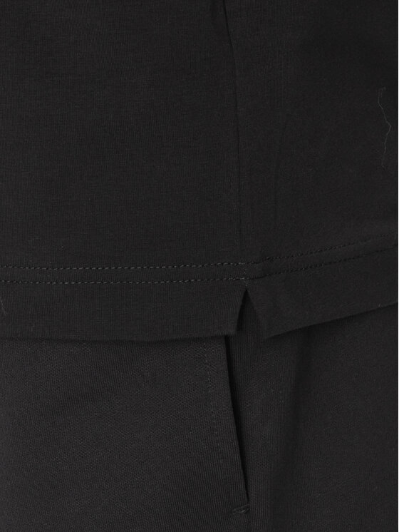 EA7 Emporio Armani EA7 Emporio Armani Polokošile 8NPF14 PJVQZ 0208 Černá Regular Fit