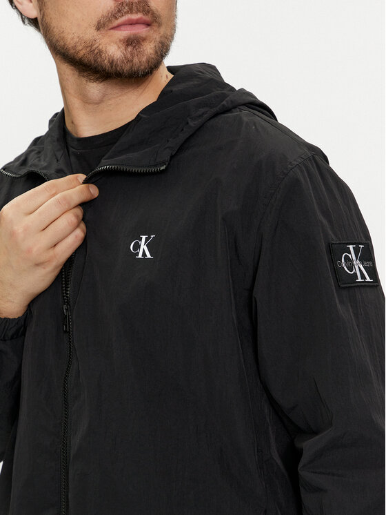 Calvin Klein Jeans Calvin Klein Jeans Vējjaka J30J325106 Melns Regular Fit