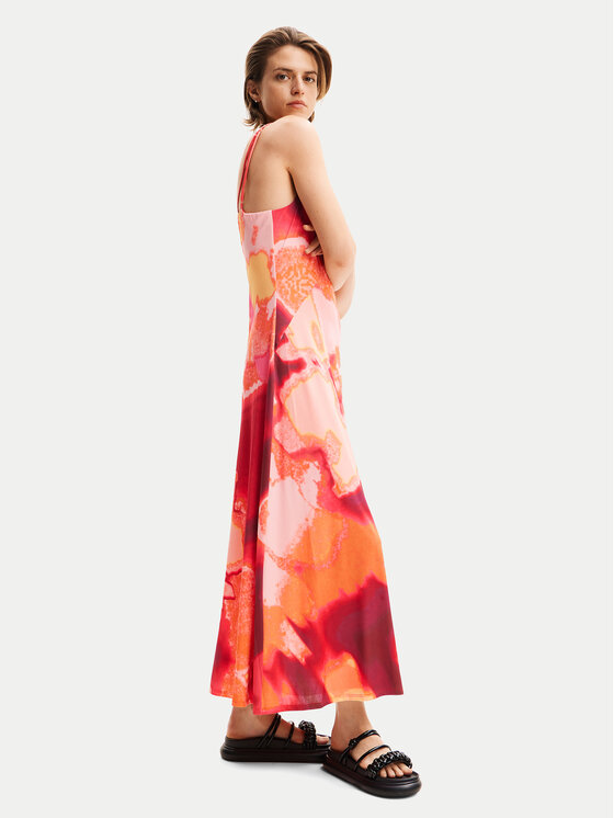 Desigual Desigual Літня сукня Nerea 24SWVK19 Рожевий Regular Fit