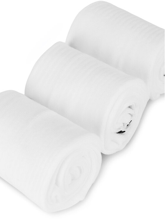 SHAQ Shaq Hosszú zoknik AS_SHQ_H_001W_SS25 (3-PACK) Fehér