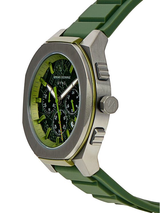 Armani Exchange Armani Exchange Pulkstenis Sync AX4292 Zaļš