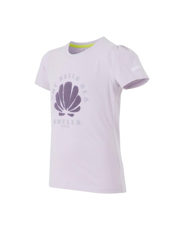 Regatta Regatta T-Shirt Bosley VIII Fioletowy Short Fit