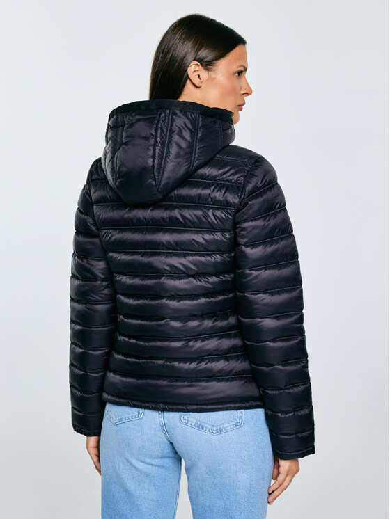 BIG STAR BIG STAR Kurtka zimowa AZEALA23 Czarny Basic Fit