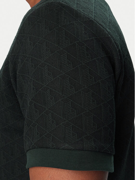 Lacoste Lacoste Tricou TH1197 Verde închis Regular Fit
