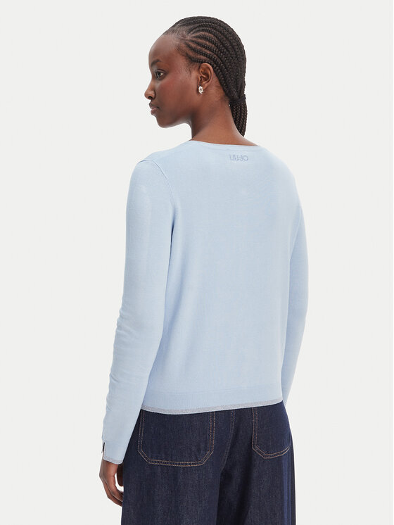 Liu Jo Liu Jo Strickjacke WA6280 MS49I Blau Regular Fit