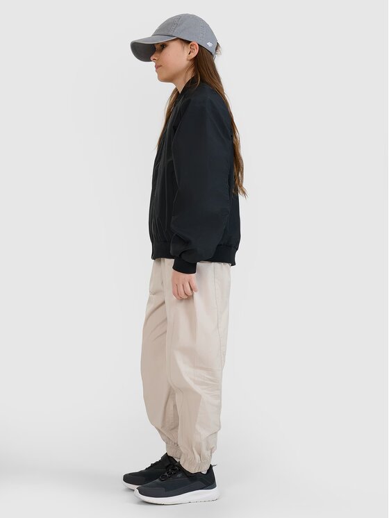 4F 4F Μπουφάν μεταβατικό 4FJWSS25TJACF184-20S Μαύρο Oversize