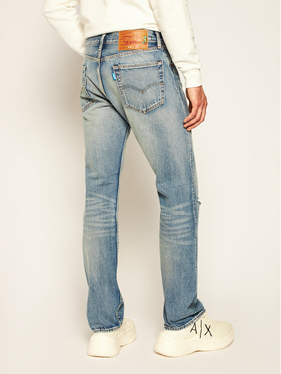 Levi's® Levi's® Jeans hlače SUPER MARIO 501™ 79830-0066 Modra Regular Fit