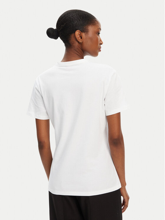 HUGO HUGO T-Shirt Damacia_5 50544868 Biały Regular Fit