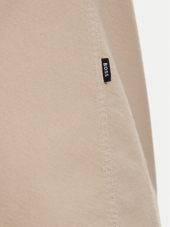 BOSS BOSS Srajca H-Roan 50555920 Bež Slim Fit