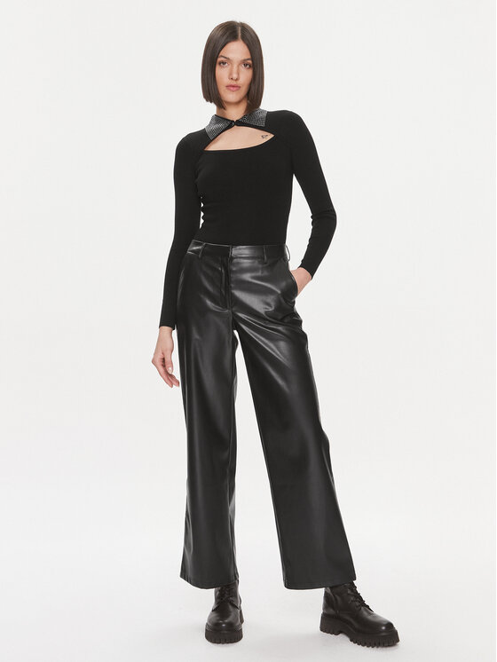 Liu Jo Liu Jo Body MF3354 MS49I Czarny Slim Fit